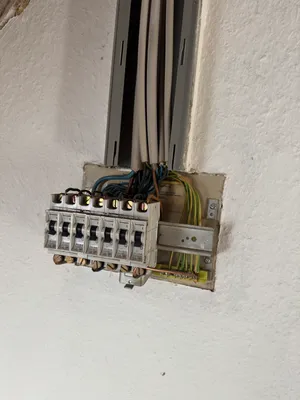 Alte Unterverteilung Wohnung