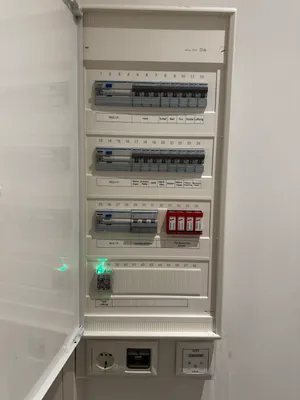 Unterverteilung in Wohnung