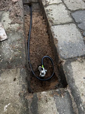 9m V4A Edelstahl Tiefen-Erder in den Boden treiben